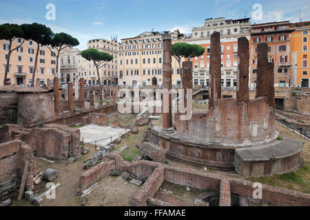 Largo di Torre Argentina in Rom, Italien Stockfoto