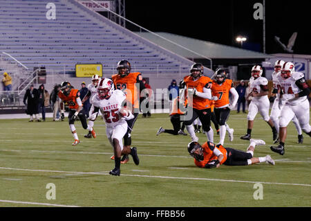 Imhotep Panthers schlagen Kathedrale Prep Ramblers 2016 PIAA AAA HS Football Staatsmeisterschaft im Hershey Park Stadium zu gewinnen. Stockfoto