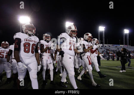 Imhotep Panthers schlagen Kathedrale Prep Ramblers 2016 PIAA AAA HS Football Staatsmeisterschaft im Hershey Park Stadium zu gewinnen. Stockfoto