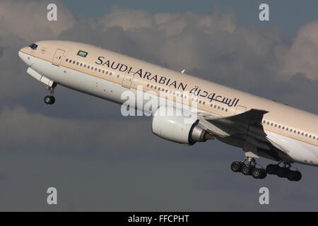 SAUDI-ARABISCHER SAUDIA Stockfoto