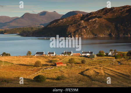 Das Dorf Kenmore Applecross Halbinsel - Ross-Shire, Schottland, Großbritannien Stockfoto