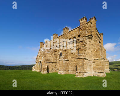 Dorset Abbotsbury Hügel St. Catherines Kapelle von Benediktiner-Mönchen gebaut Stockfoto