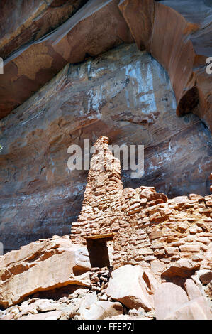 Palatki indische Ruinen waren die Häuser der Sinagua Menschen gedacht waren, um mit den Hopi Indianerstammes angeschlossen werden, Stockfoto