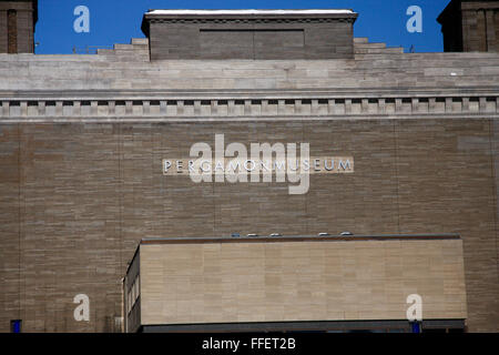 Pergamonmuseum, Berlin-Mitte. Stockfoto