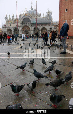 Markusdom, Venedig, Italien. Stockfoto