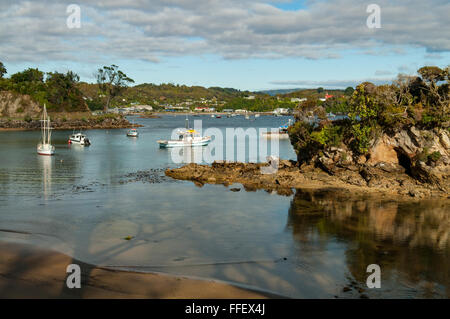 Oban, Half Moon Bay, Stewart Island, Neuseeland Stockfoto