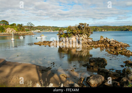 Oban, Half Moon Bay, Stewart Island, Neuseeland Stockfoto