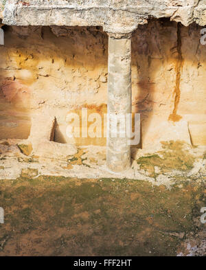 Gräber der Könige, Paphos, Zypern Stockfoto