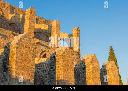 Sinan Pasha Moschee, ehemals Kirche St. Peter und Paul (1359), Famagusta, Nordzypern Stockfoto