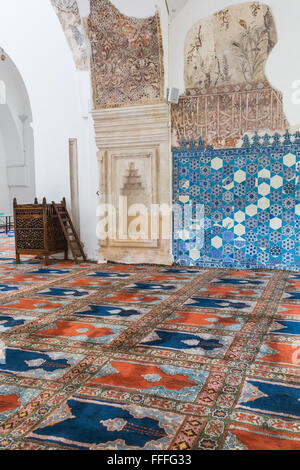 Innenraum der Muradiye Moschee, Edirne, Provinz Edirne, Türkei Stockfoto