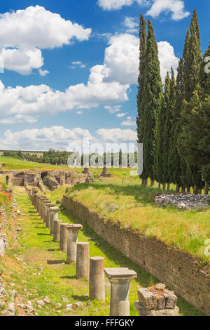 Heiligtum des Asklepios, Pergamon, Bergama, Provinz Izmir, Türkei Stockfoto