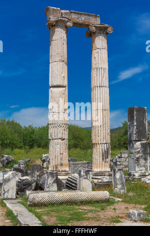 Tetrapylon, Ruinen des antiken Aphrodisias, Provinz Aydin, Türkei Stockfoto