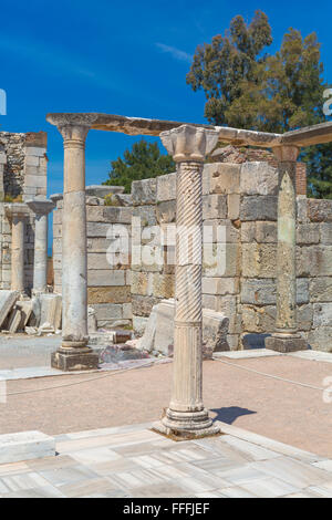Basilica of St. John, Ephesus, Selcuk, Provinz Izmir, Türkei Stockfoto