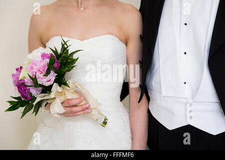 Braut und Bräutigam Stockfoto