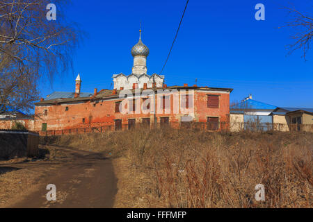 Kloster der Geburt der Heiligen Jungfrau, Rostow, Jaroslawl, Russland Stockfoto