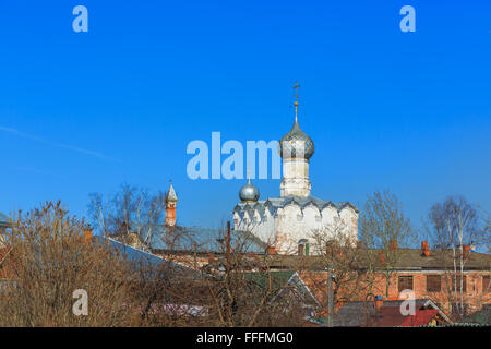 Kloster der Geburt der Heiligen Jungfrau, Rostow, Jaroslawl, Russland Stockfoto