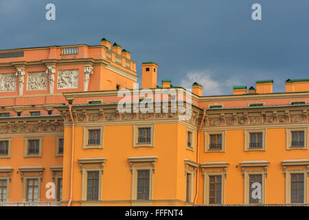 Mikhailovsky (Engineers Burg), Sankt Petersburg, Russland Stockfoto