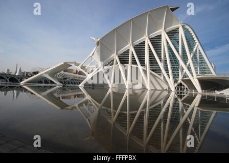 "Meseo de Las Ciencias Príncipe Felipe" Valencia, Spanien Stockfoto