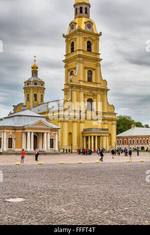 Peter und Paul Kathedrale, Sankt Petersburg, Russland Stockfoto