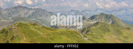 Tal der sieben Seen, Kaukasus, Abchasien (Georgien) Stockfoto