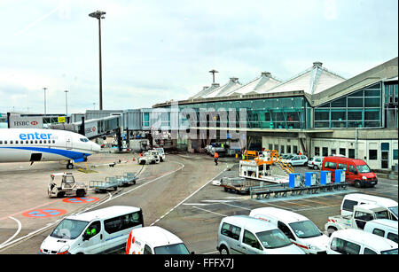 Satolas Saint Exupery Flughafen Lyon Frankreich Stockfoto