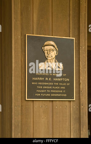 Harry Hampton Visitor Center Congaree Nationalpark Hopkins Südcarolina USA Stockfoto