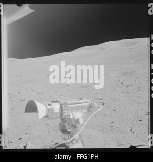 Apollo 16 unberührt Fotoarchiv, das ist die komplette ungeschnittene Sammlung aus der Apollo-Mission Stockfoto