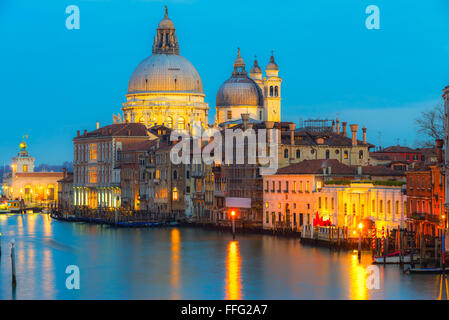 Basilica di Santa Maria della Salute, Venedig, Italien Stockfoto