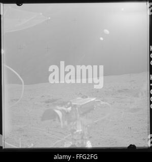 Apollo 16 unberührt Fotoarchiv, das ist die komplette ungeschnittene Sammlung aus der Apollo-Mission Stockfoto