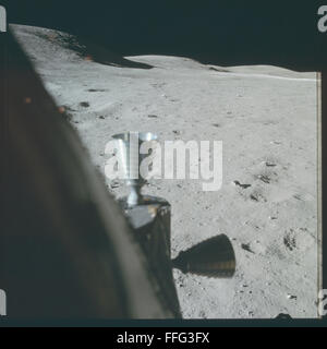 Apollo 16 unberührt Fotoarchiv, das ist die komplette ungeschnittene Sammlung aus der Apollo-Mission Stockfoto