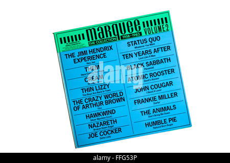 Die Marquee-Sammlung 1958-1983 Band 2 mit verschiedenen Künstler, wurde im Jahr 1983 veröffentlicht. Stockfoto