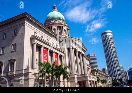 Die National Art Gallery, Singapur Stockfoto
