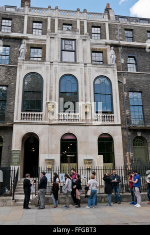 Sir John Soane Museum war früher das Haus des Neo-klassizistischen Architekten Sir John Soane. Stockfoto