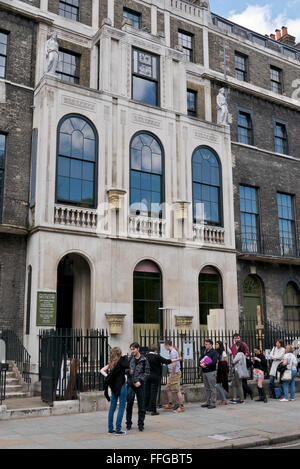 Sir John Soane Museum war früher das Haus des Neo-klassizistischen Architekten Sir John Soane. Stockfoto