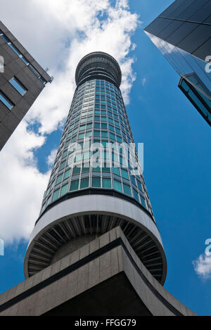 Die British Telecom Tower in London, Vereinigtes Königreich. Stockfoto