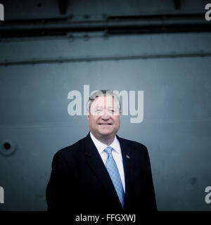 Name: Sekretär der Luftwaffe Michael Donley Where sie sind aus: Washington D.C. Grund für Ihren Besuch: die Air Force Woche Verkündigung zu akzeptieren Stockfoto