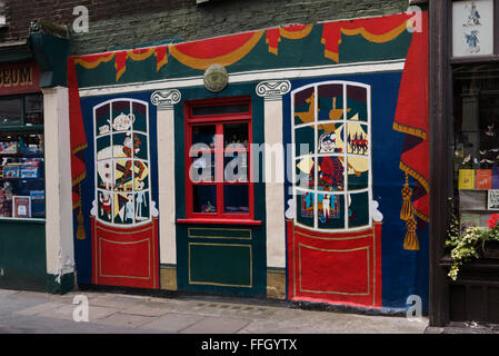 Pollocks Toy Museum in London, Vereinigtes Königreich. Stockfoto