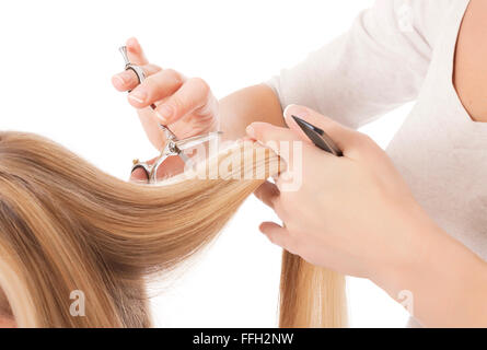 Haarschnitt - Stock Bild Stockfoto
