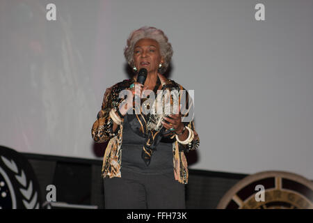 Nichelle Nichols auf der Fedcon 18 Stockfoto