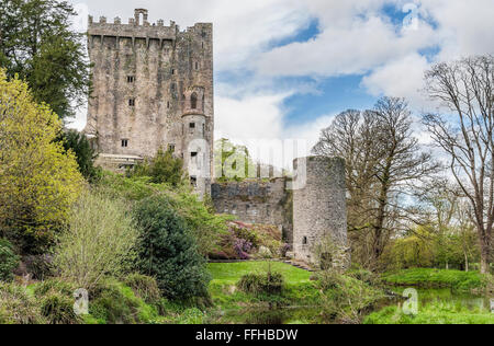 Blarney Castle Heimat des legendären Steins Blarney, Cork, Irland Stockfoto