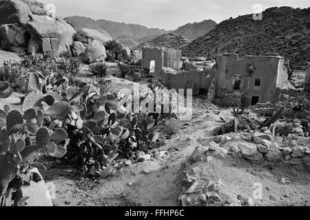 Felsen in Tafroute im Atlas-Gebirge in Marokko Stockfoto