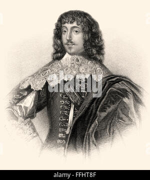 William Villiers, 2. Viscount Grandison, 1614-1643, ein Anhänger von König Charles ich Stockfoto