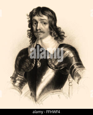 James Hamilton, 1. Duke of Hamilton, 1606-1649, ein schottischer Edelmann, politischer und militärischer Führer während des Dreißigjährigen Krieges Stockfoto