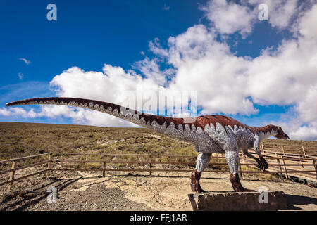 Dinosaurier Baryonyx, Igea, La Rioja, Spanien, Europa Stockfoto