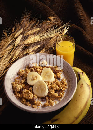 knusprige Müsli Müsli Stockfoto