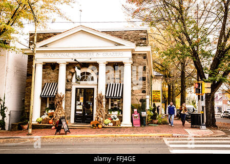 Home Farm Stores, 1 East Washington Street, Middleburg, Virginia Stockfoto