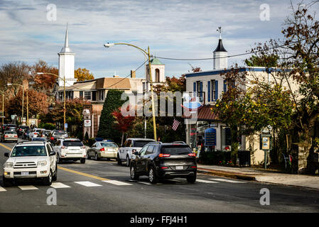 West Washington Street, Middleburg, Virginia Stockfoto