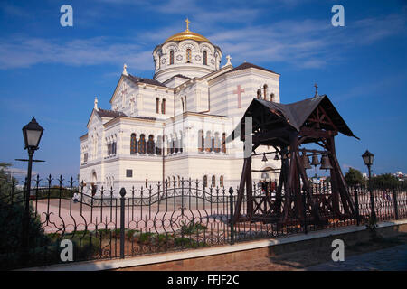 Wladimir Kathedrale in dem Gebiet antiken Chersones auf der Krim Stockfoto