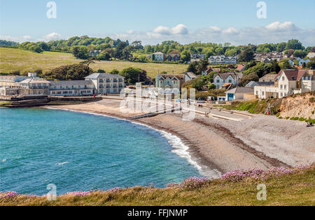 Dorf Süßwasser auf der Isle of Wight, Südengland Stockfoto