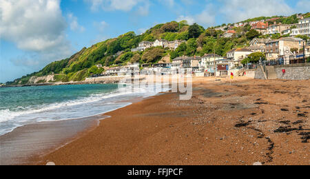 Küste und Strand von Ventnor, Isle of Wight, Südengland Stockfoto